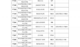 青岛职业学院分数线 青岛职业技术学院历年分数线